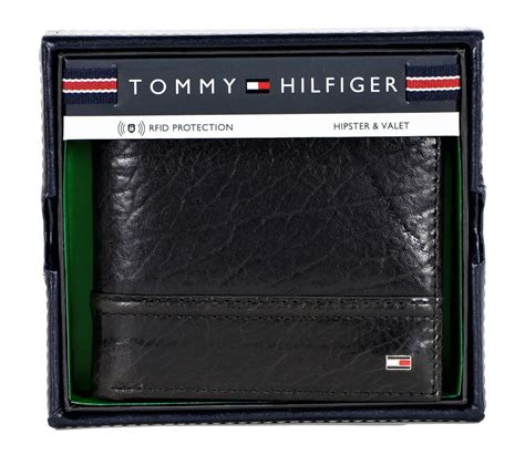 price for tommy hilfiger wallets with rfid protection|tommy hilfiger men's passcase wallet.